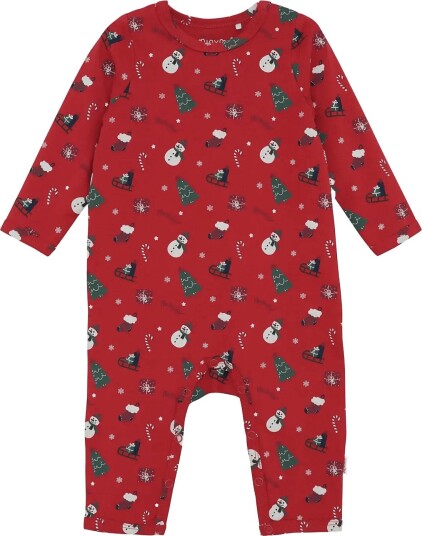 Minymo Suit Ls Aop SCARLET SAGE 68
