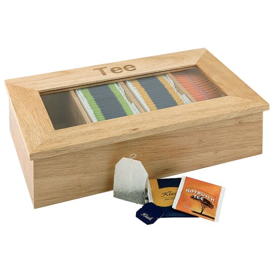 APS Teboks i tre; 33.5x20x9 cm (LxBxH); Natur