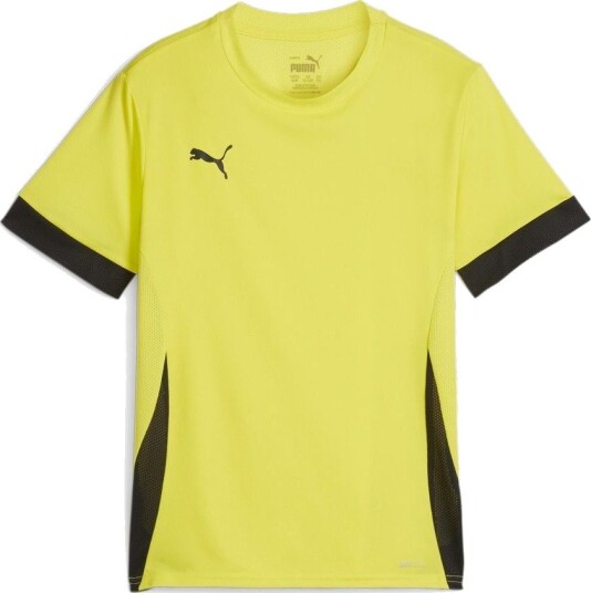 PUMA Trenings T skjorte Teamgoal Gul/PUMA Svart Barn størrelse 116 cm