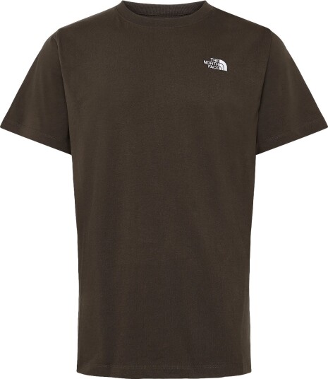 The North Face M Evolution Simple Dome Regular Short Sl Brown XS