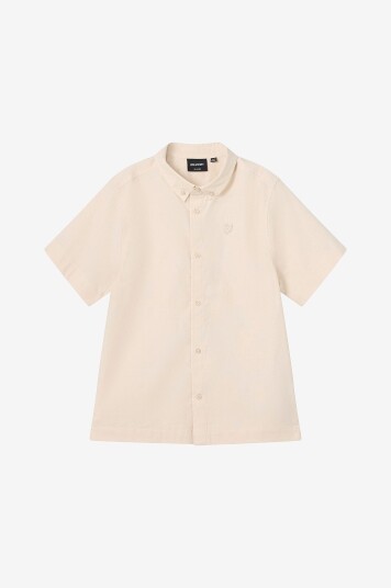 Lyle & Scott T skjorte Linen SS Shirt Beige Lyle & Scott T skjorte Linen SS Shirt Beige