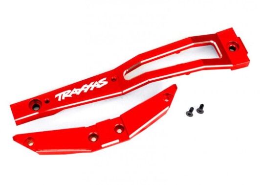 Traxxas 10221 RED Chassis Brace Front Alu Red Maxx Slash