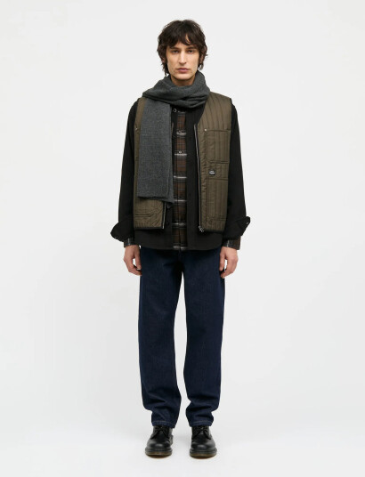 Mads Nørgaard Quilt Max Vest - Khaki green - M Mads Nørgaard Quilt Max Vest - Khaki green - M