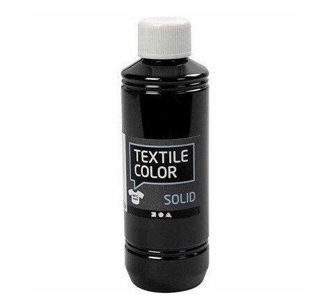 Creativ Company Opaque textile paint - Black 250ml
