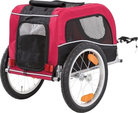 Trixie Sykkelvogn for hund Rød Liten 53 x 60 x 117 cm