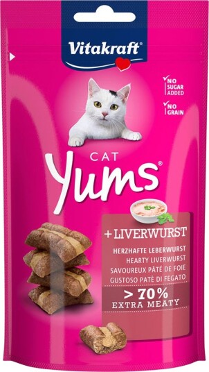 Vitakraft Cat Yums Leverpostei 3 X 40 G