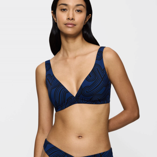 Triumph Flex Smart Summer P Plunge Pt - Navy - 4