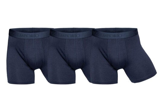 Panos Emporio Man Pe 3pk Base Bamboo Boxer Navy XL Panos Emporio Man Pe 3pk Base Bamboo Boxer Navy XL