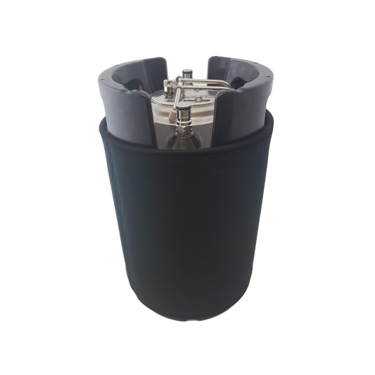 Kegland Isolasjonskappe til 9L Corneliusfat 8mm sort neopren