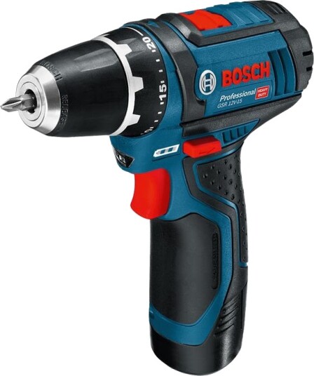 Bosch Professional GSR 12V-15 Professional 2x2,0Ah