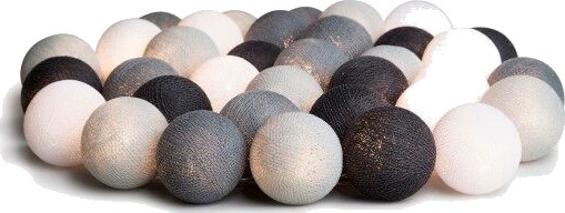 Iris Lights Graphic Grey lyslenke 20 kuler
