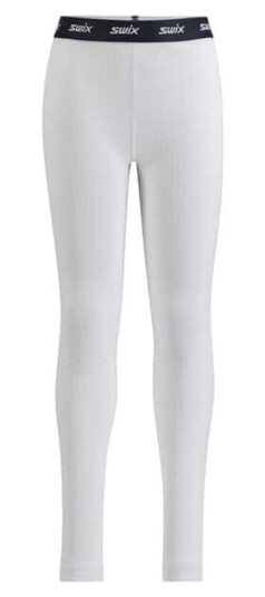 Swix Racex Classic Pants Jr Bright White/ Dark Navy 116 cl