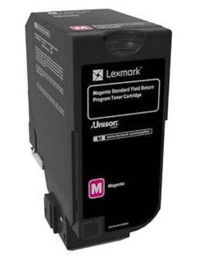 Lexmark CS 720 M return Toner - 74C2SM0 Original - Magenta 7000 sider Lexmark CS 720 M return Toner - 74C2SM0 Original - Magenta 7000 sider