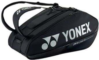 Yonex Pro Racket Bag x9 Black Yonex Pro Racket Bag x9 Black