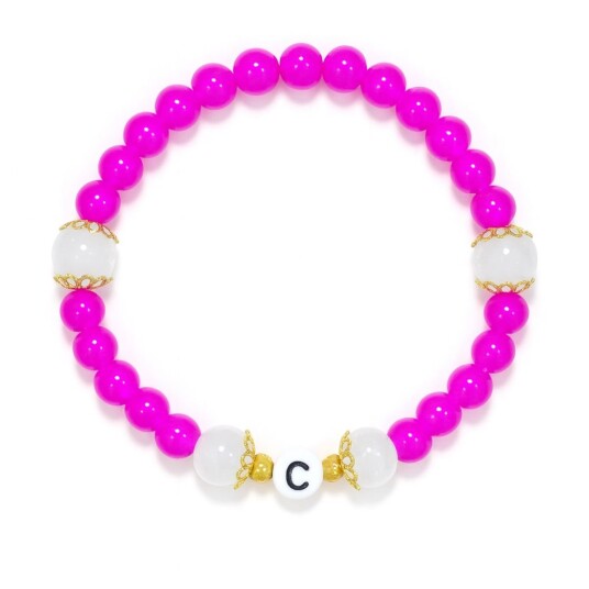 Amalies Design Armbånd C Rosa/hvit Rosa Amalies Design Armbånd C Rosa/hvit Rosa