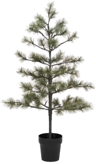 House Doctor Juletre 125 Cm Peuce Natur M Ledlys