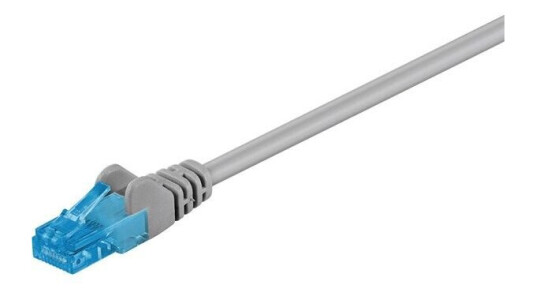 Goobay CAT 6A U/UTP Nettverkskabel 3 m Grå Halogenfri