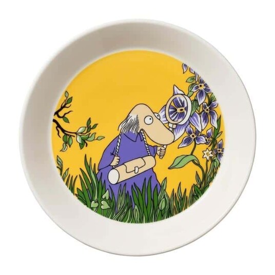 Mummi asjett 19cm Hemulen gul