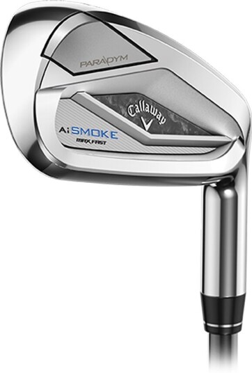 Callaway Paradym Ai Smoke Max Fast Jernsett Dame Grafitt Høyre Lady Flex 6 Pw+sw