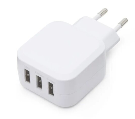 Linocell 4,8 A USB-lader med tre porter