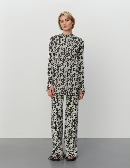 Day Birger et Mikkelsen Corina Graphic Jacquard Grey XS