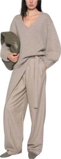 Soft Goat Dame Strikkevarer Beige M,