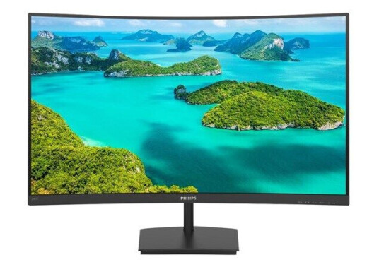 Philips 24" E-Line 241E1SC Buet PC Skjerm Full HD 75Hz VA Svart Philips 24" E-Line 241E1SC Buet PC Skjerm Full HD 75Hz VA Svart