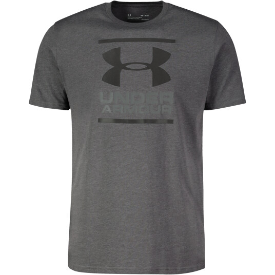 Under Armour Gl Foundations Short Sleeve, t-skjorte herre S Charcoal Medium Heat