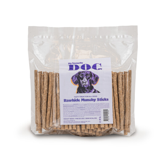 My Favourite Dog Munchy Sticks 100-pk 12,5 cm 900 g tyggepinner til hund