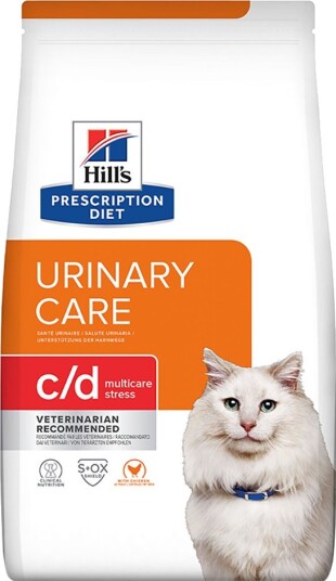 Hill'S Prescription Diet Feline C/D Urinary Stress 2 X 8 kg