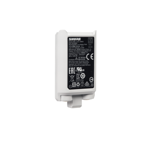 Shure SB903 Lithium SLXD batteri Shure SB903 Lithium SLXD batteri