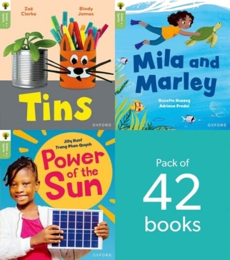 Oxford Reading Tree Green Sparks: Level 1 to Level 6 Singles Pack Oxford Reading Tree Green Sparks: Level 1 to Level 6 Singles Pack