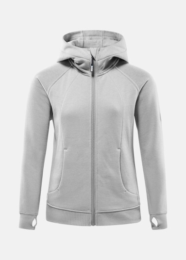 Huski Wear W Mountain Hoody Morning Grey M Hoodies