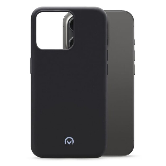 Mobilize Rubber Gelly Cover Til Apple Iphone 15 Pro Mat Sort