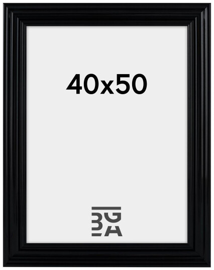 Focus Ramme Charleston Svart 40x50 Cm Focus Ramme Charleston Svart 40x50 Cm