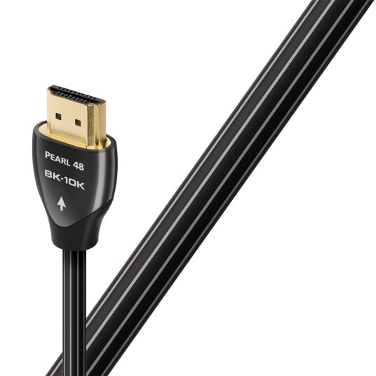 AudioQuest Pearl HDMI Ultra High Speed HDMI-kabel Sort AudioQuest Pearl HDMI Ultra High Speed HDMI-kabel Sort