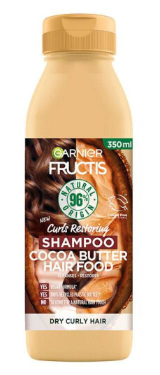 Garnier Hårpleie Garnier Fructis Hair Food Cocoa Butter Shampoo 350ml