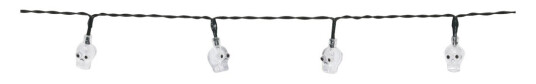 HALLOWEEN 25 LED HODESKALLE LYS HAL25LEDSKULL