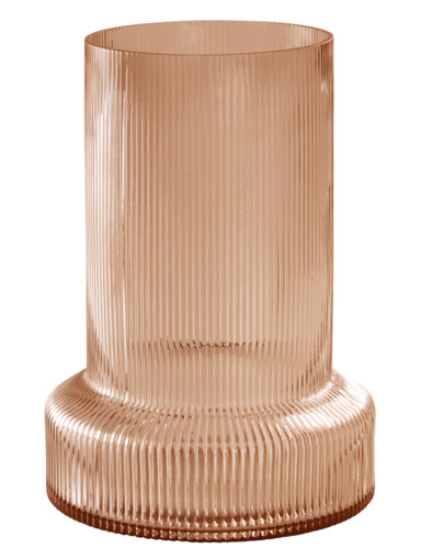 Jotex ATTICUS glassvase - høyde 28,5 cm Amber 1524693-01-2 1619519-01-0