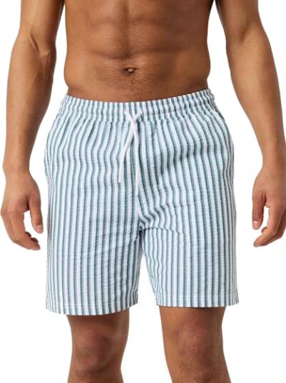 Björn Borg Borg Seersucker Resort Shorts   Green   M
