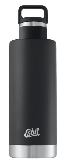 Esbit Sculptor Stainless Steel Insulated Bottle 1000ml 1L, Black