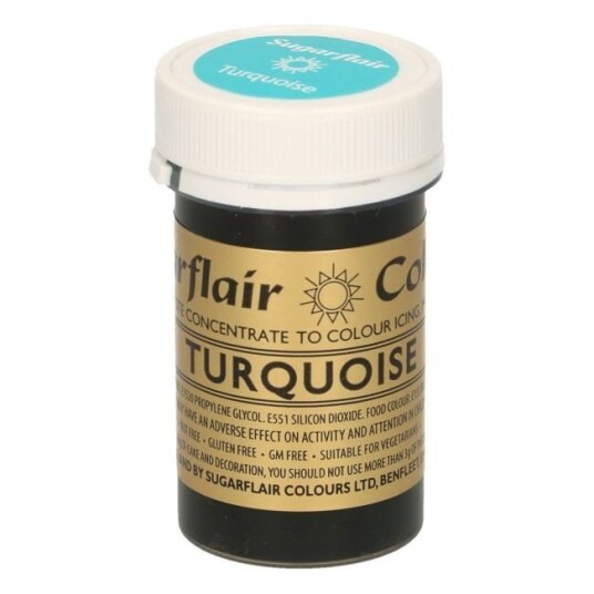 Sugarflair Pastafarge Turquise 25g 