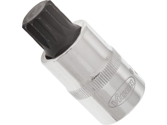 Vigor V2100 Stikkontakt 1/2" med 1 Hoder 5,5 Cm Håndverktøy Vigor V2100 Stikkontakt 1/2" med 1 Hoder 5,5 Cm Håndverktøy