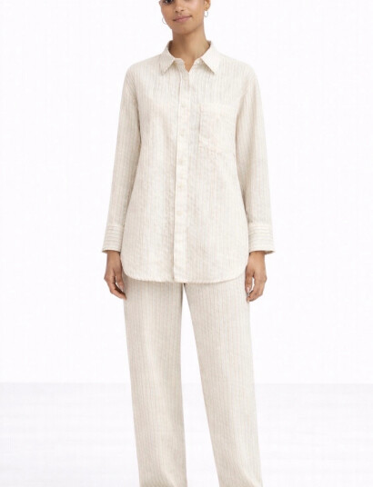 Movesgood Madeleine Shirt   Beige   M