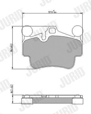 Bremseklosser JURID 573650J Bremseklosser JURID 573650J