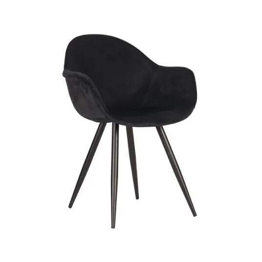 Trendcollection 2 Stk Forli Spisestoler Svart