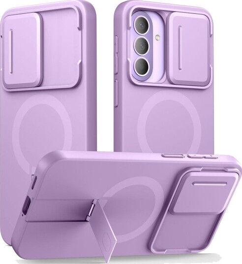 Tech-Protect Kevlar Aura MagSafe-etui til Samsung Galaxy A57 Lilla