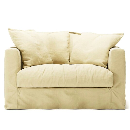 Decotique Le Grand Air Love Seat Lin Morning Glow