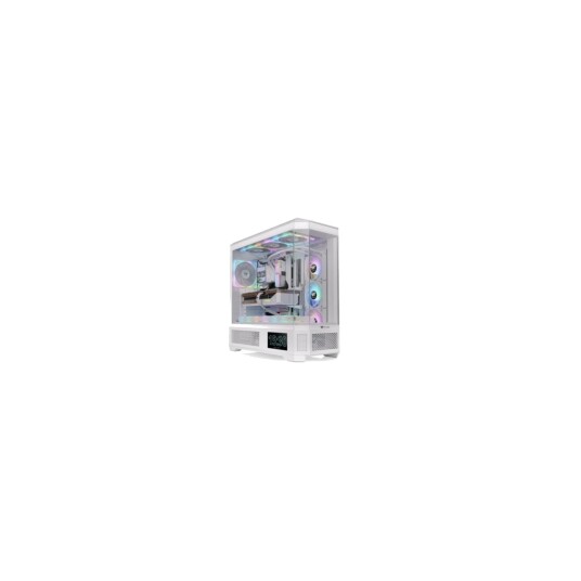 Thermaltake View 600 TG Big Tower ATX E-ATX microATX Mini-ITX Hvit
