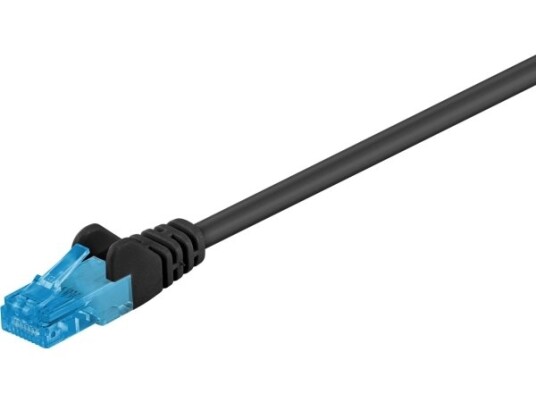 Goobay Cat 6Ackoblingskabel U/Utp Svart - Kabellengde 0,5 M